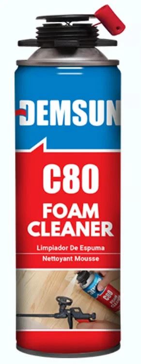 Thermcoat Insulation Spray Foam 6 Cans, Cleaner & Applicator Gun Sound Proofing