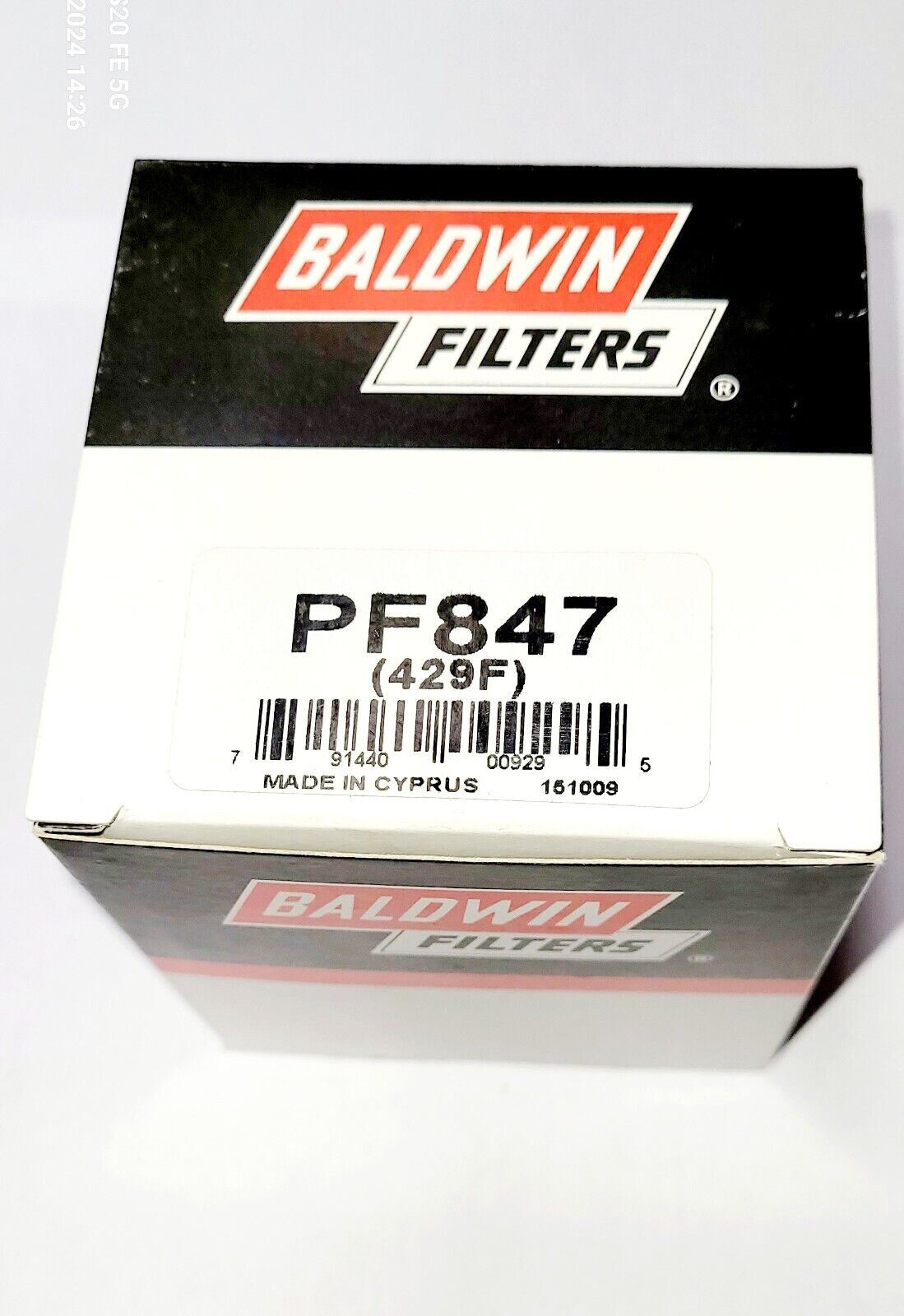 Fuel Filter PF847 Baldwin Fits 284539 Lister Petter 201-13118 LT LV TS TR AC ST