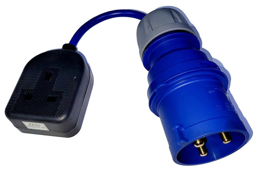 16 Ampere 240V Seite Nachfolgende Stecker & Buchse 230V 16A 3-polig stk. 240 Volt blau Anschluss 16 Ampere 240V Seite Nachfolgende Stecker & Buchse 230V 16A 3-polig stk. 240 Volt blau Anschluss
