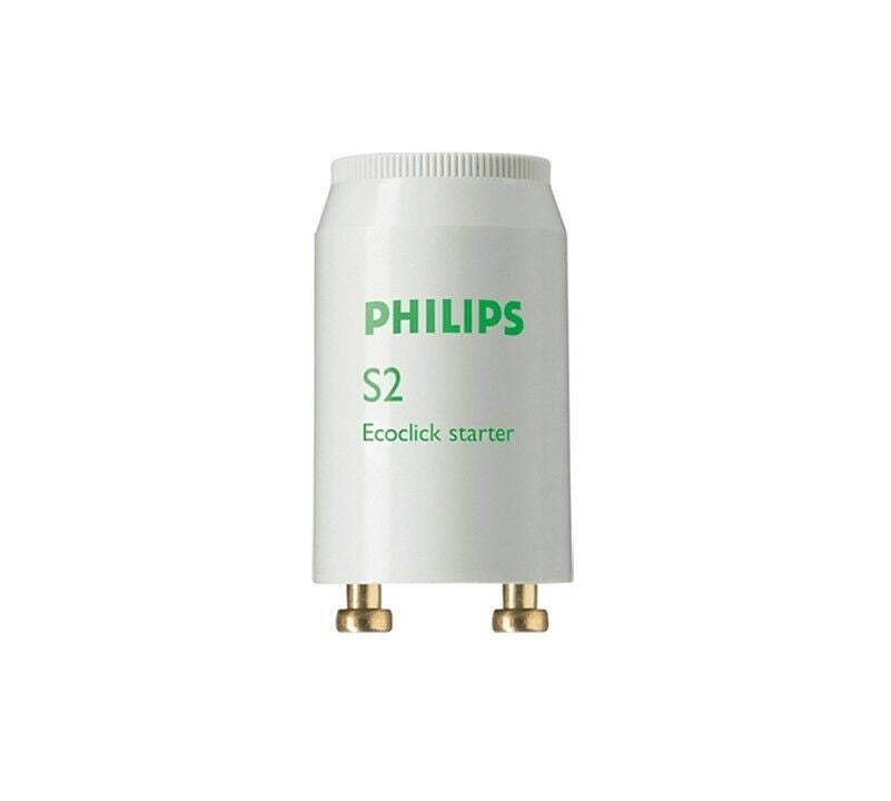 Philips S2 Fluorescent Tube Starter 4W-22W FS2 EcoClick 220-240V T2 T5 3001113