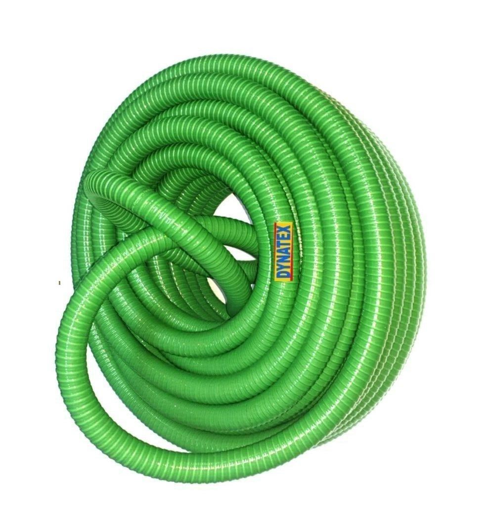 Suction hose 4" Delivery Pump Drainage 7 Bar 5M 5 Metre 102mm Green Flex