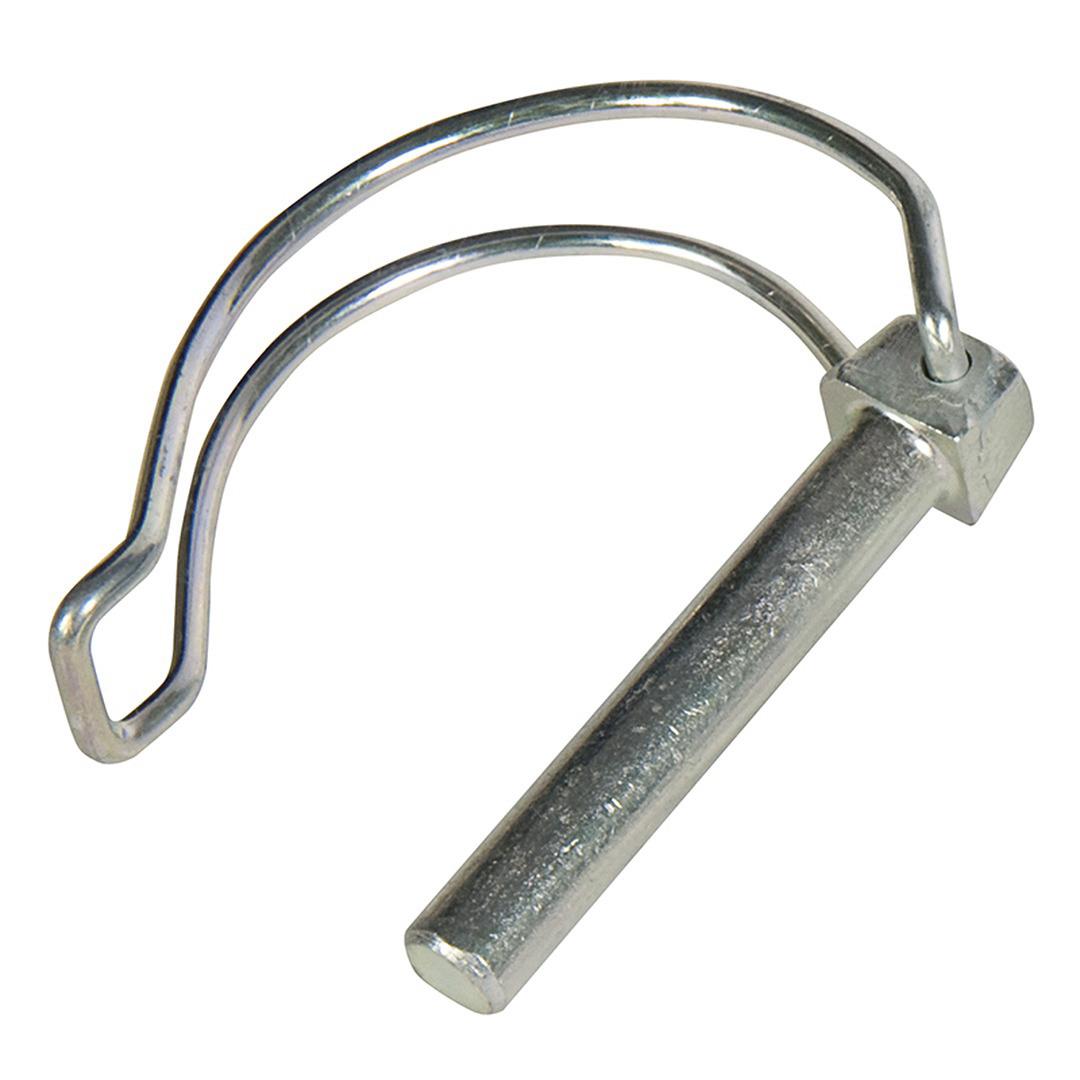 2 Linch Pin Pipe 60mm x 10mm x70L Retaining Lock Trailer D Clip Round Locking 9007211 =2x167