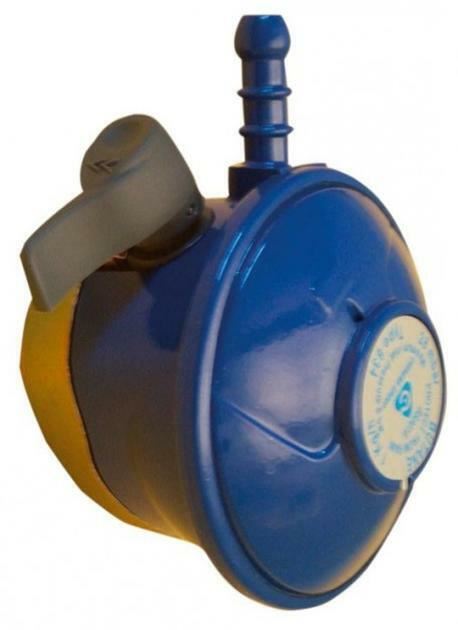 Butane Gas Regulator Fits Calor 21mm Clip On Bottle – Caravan Motorhome - BBQ 2001513