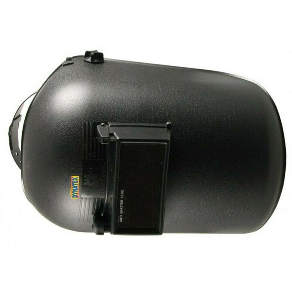 Arc Welders Screen Welding Headshield Flip-Up Lens 2x4.5in Headgear Black 4001150
