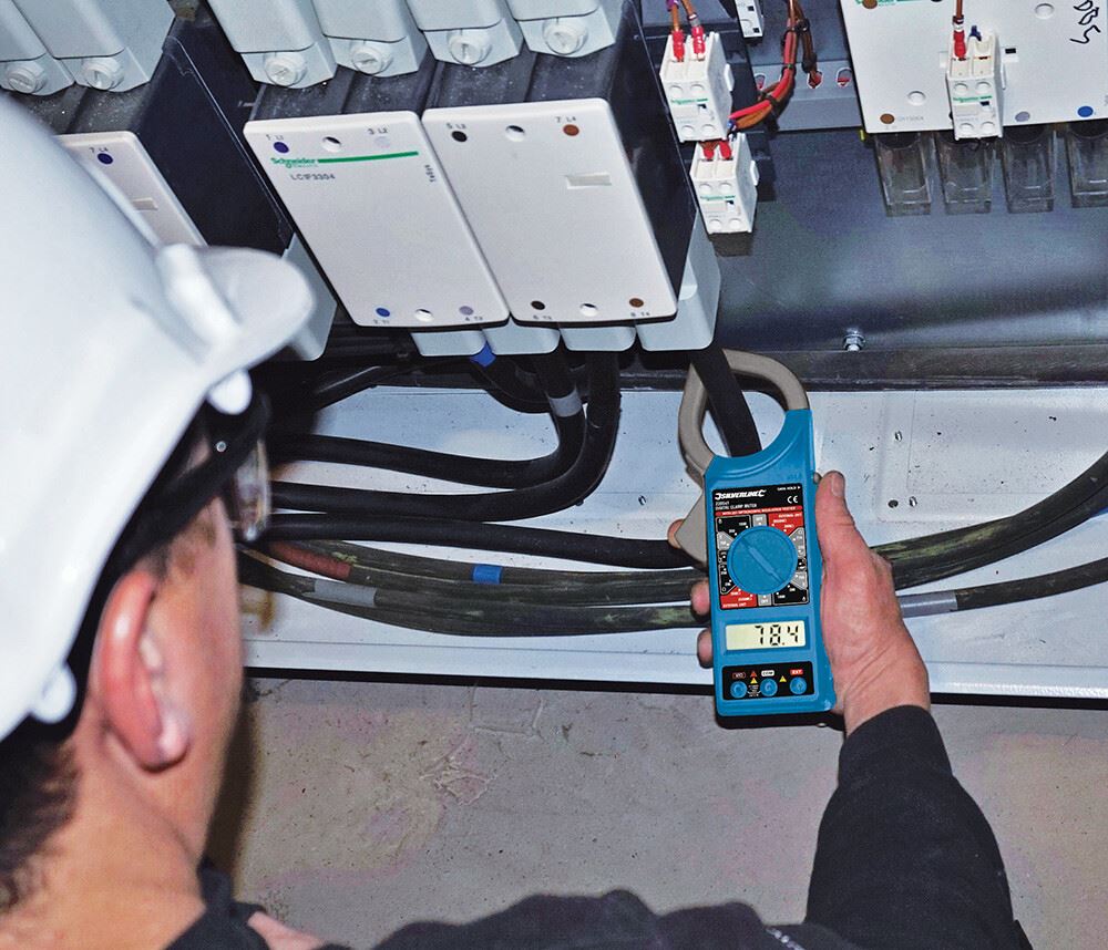 Digital Clamp Meter 1000A AC | 600V DC | 750V AC | 20KΩ | CAT II | Non-Contact Current Measurement 228541