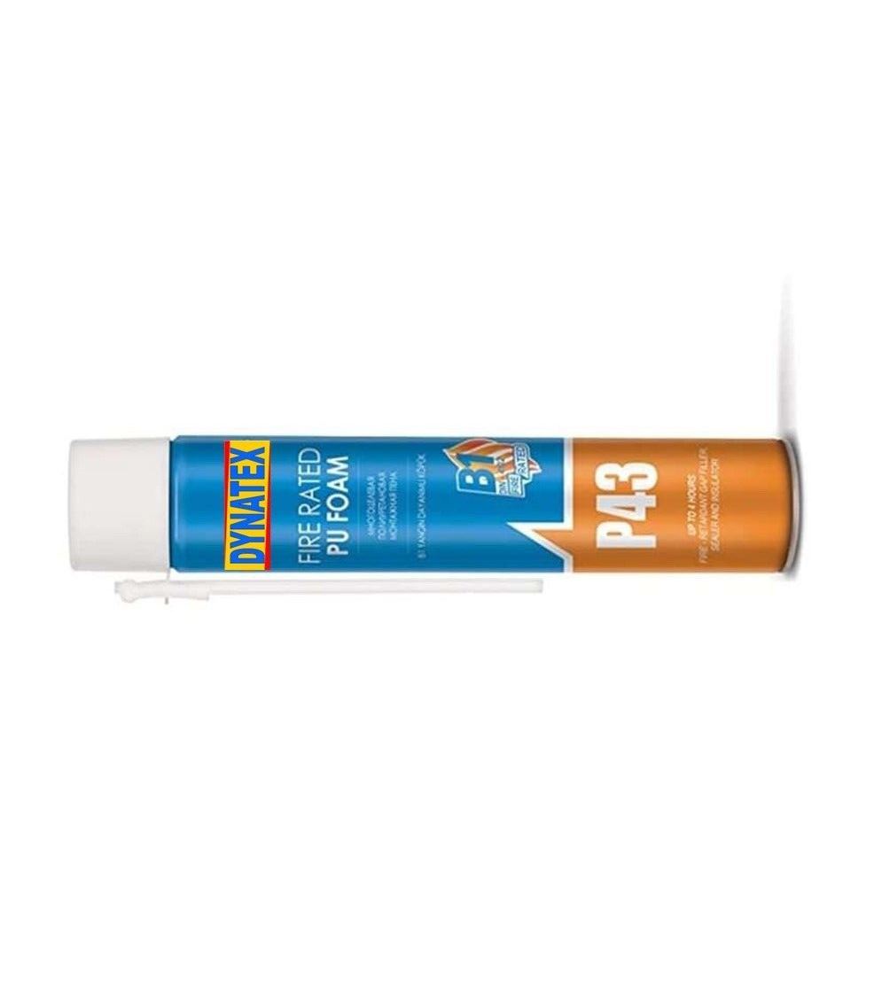 Expanding Foam Fire Rated Resistant PU 750ml EN1366-4 Retartdant Electrical Seal 7001224