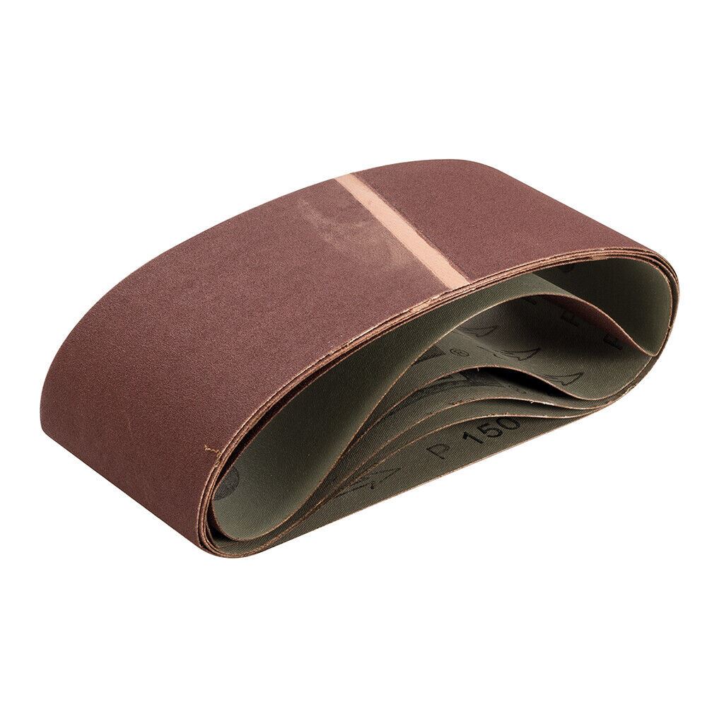 Triton TPTA12314868 Sanding Belt 100x560mm 150 Grit | Aluminium Oxide X-Weight | 5 Pack