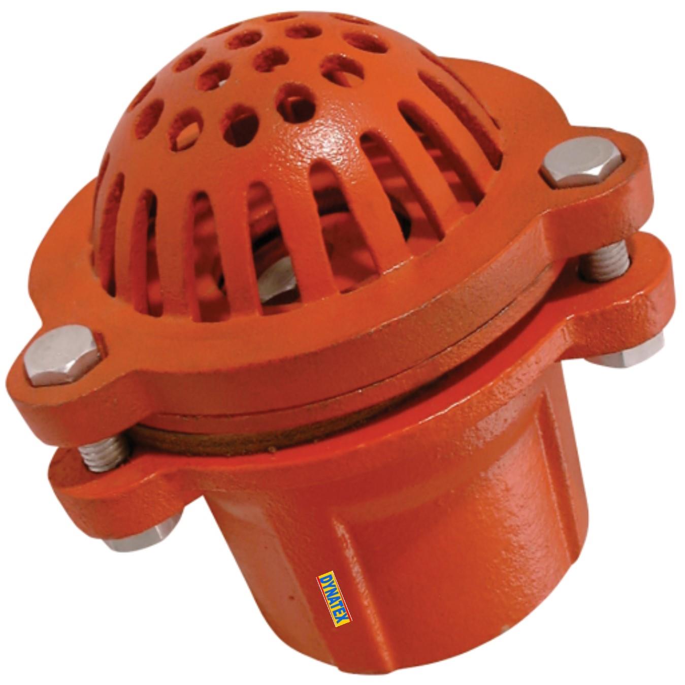 Foot Clack Valve Suction 4" Hose Strainer Water Pump 50mm Drainage Tail 1402124