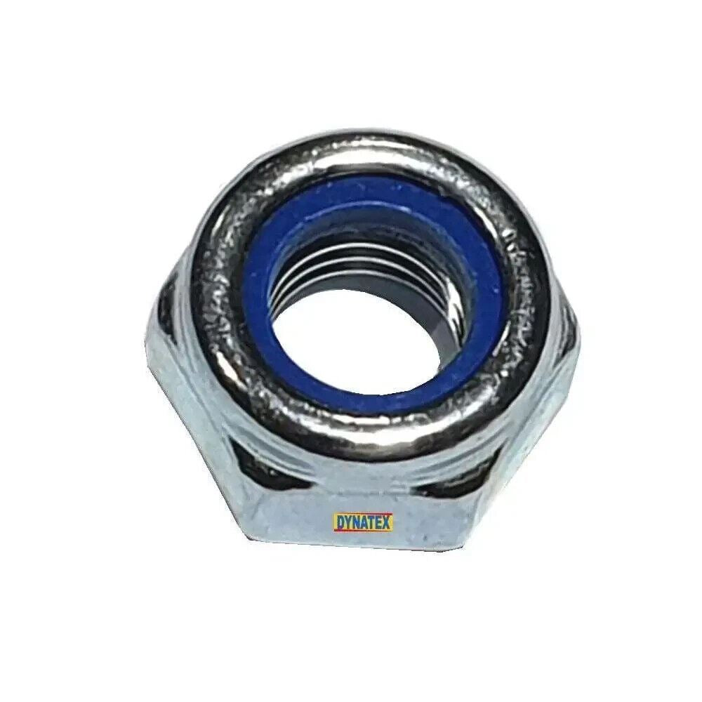 Nut Nyloc 10MM 20 Zinc Plated Metric Thread For Set Screw & Bolt Hex M10 Z200 9006760 20X638