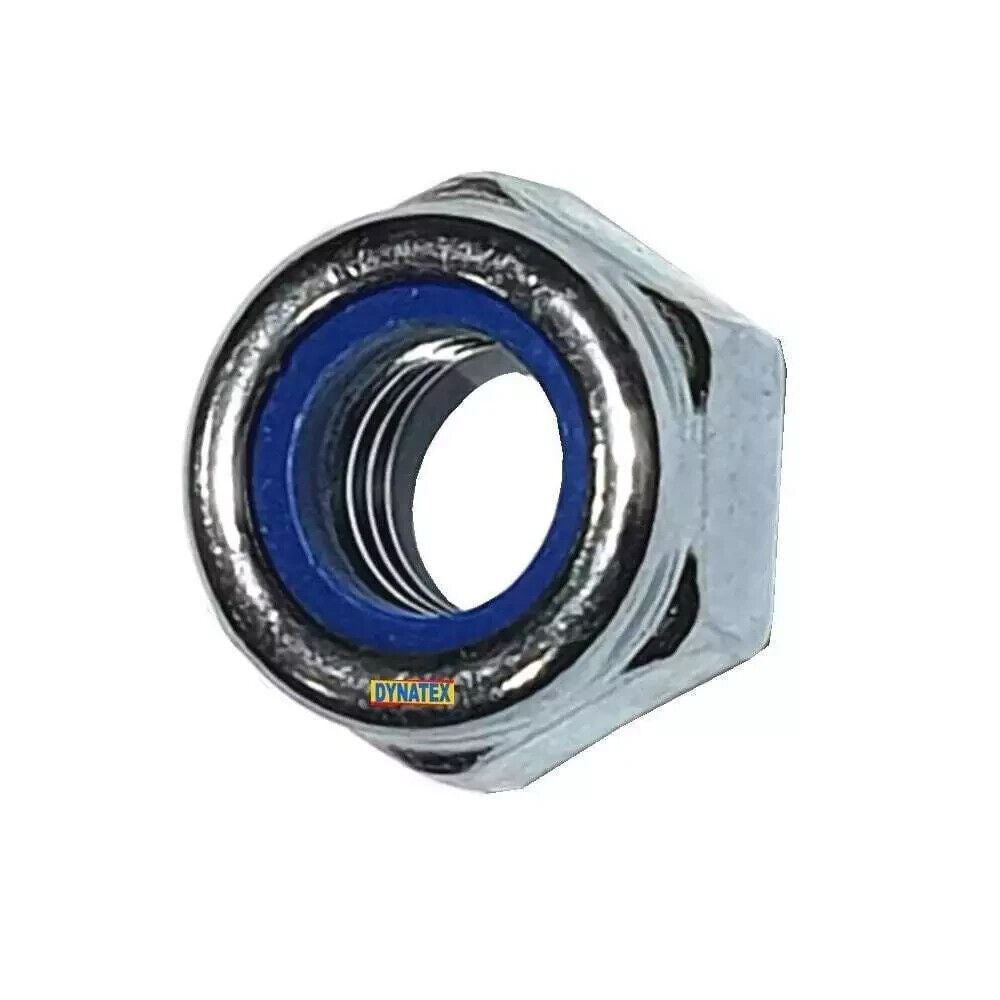 Nut Nyloc 10MM 20 Zinc Plated Metric Thread For Set Screw & Bolt Hex M10 Z200 9006760 20X638