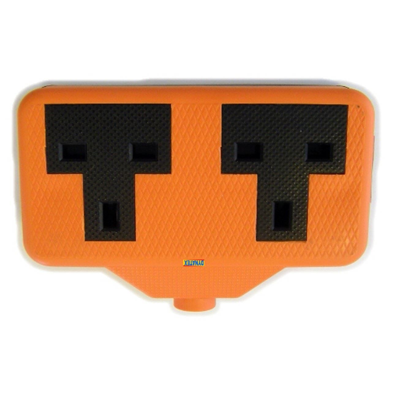 Socket 3Pin 13 Amp Electric Twin Hard Rubber 13A Mains Electrical 3 Pin 3001065