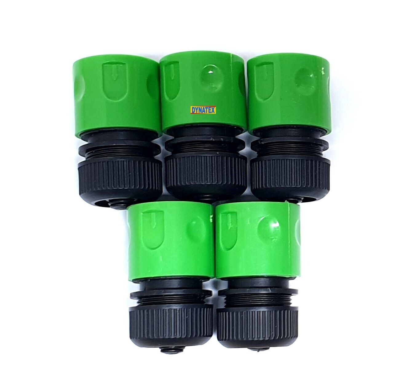 1/2" Water Stop Hose Connectors 5 Quick Lock Garden Hose Pipe Fittings 1402693 5X92