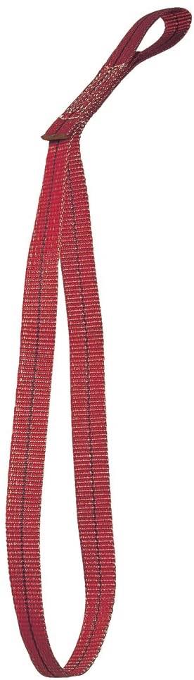 Silverline Fall Arrest Safety Anchor Tie | 1.5m Polyester Lashing | EN 89/686/EC Compliant | Red | Single Loop 457011