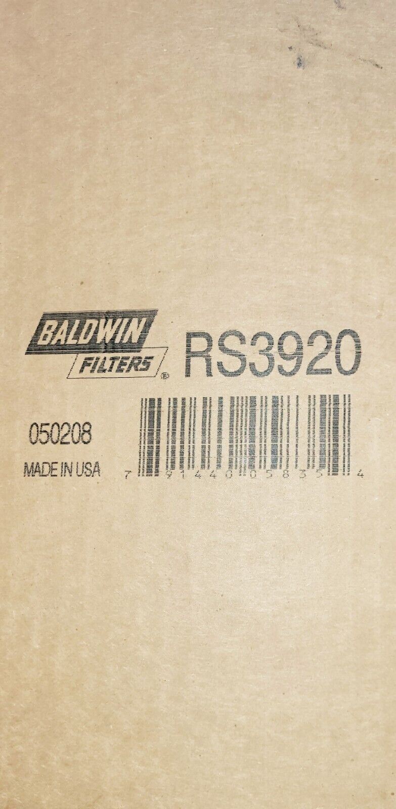 RS3920 Baldwin Air Filter Fits JCB 32/915802 Atlas Copco 2914930400 Duetz 1319257 C15300