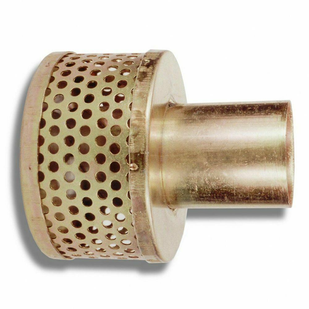 2" Suction Hose Strainer Water Pump Drainage 50mm Tin Can Filter Trash Pump 1402073