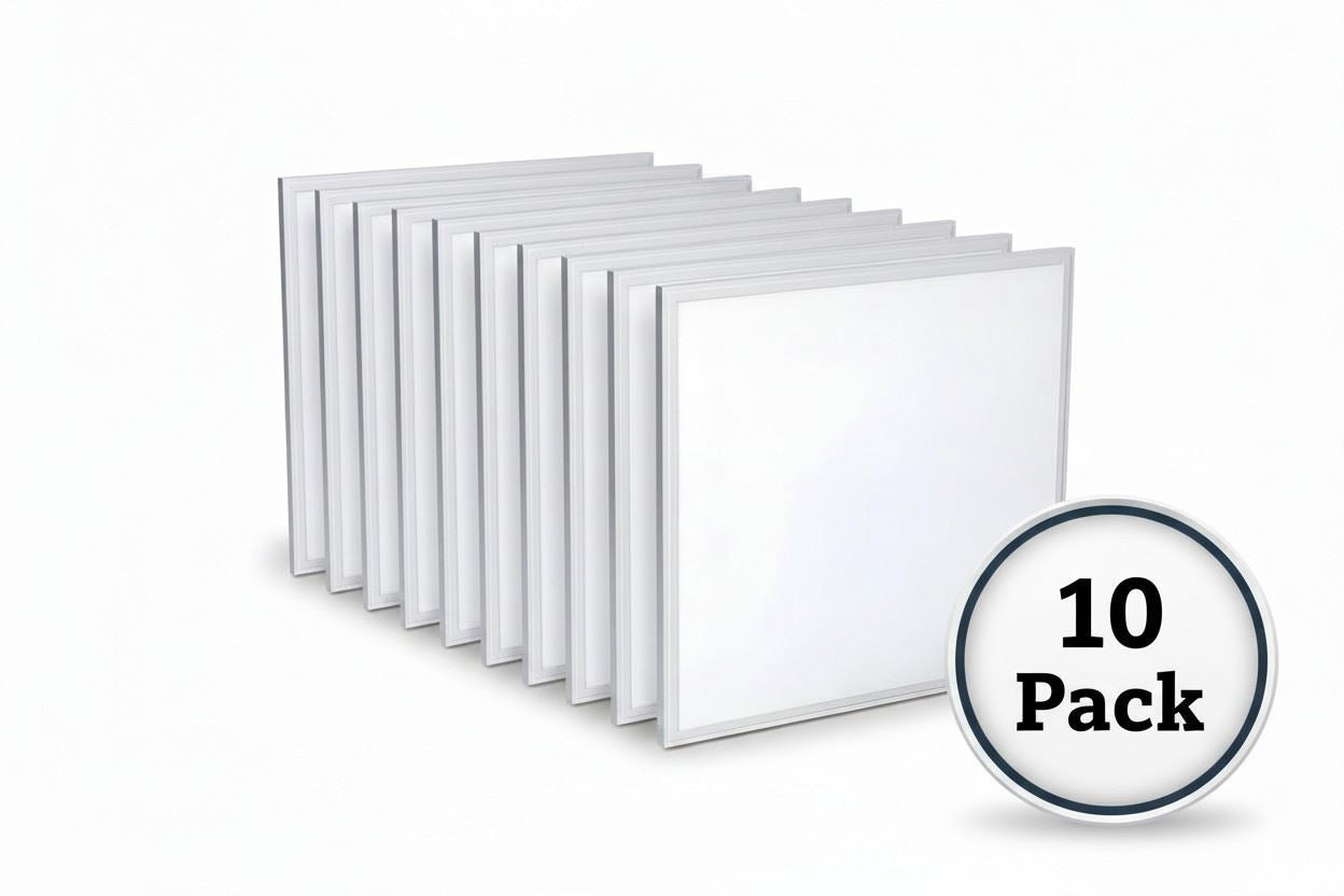 48W LED Cool White Backlit Ceiling Panel Light 10 Suspended Durable Office Light
