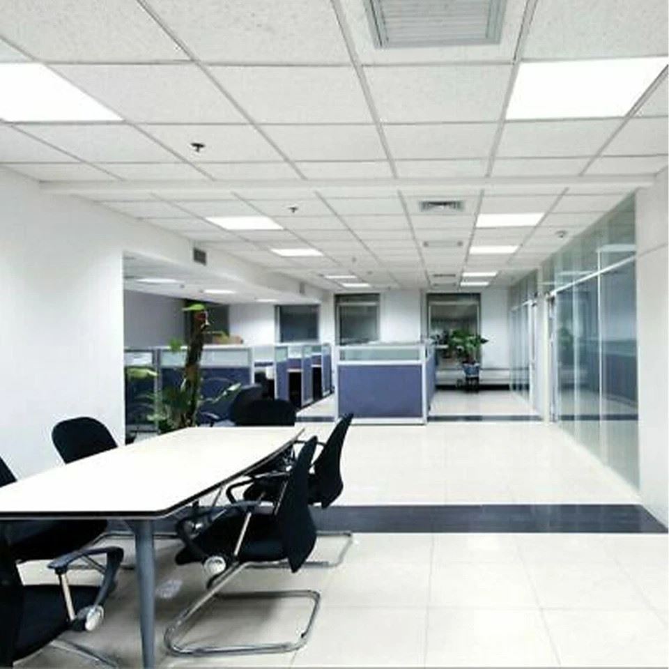 48W LED Cool White Backlit Ceiling Panel Light 10 Suspended Durable Office Light