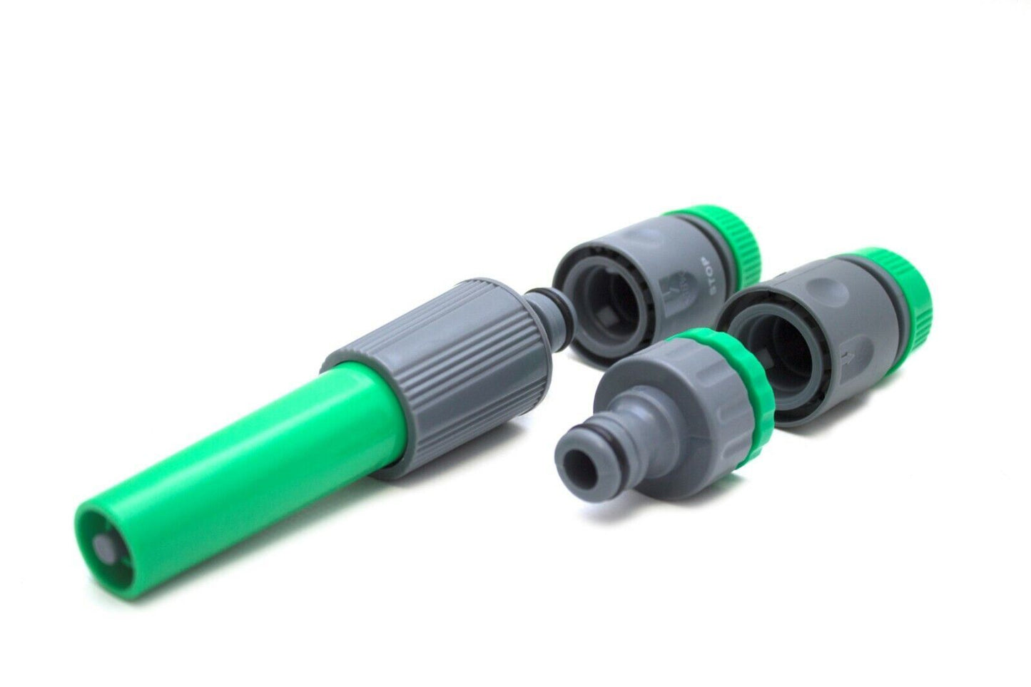 Garden Hose Pipe 15M Spray Nozzle Tap Connector Set Hosepipe Reel 15Metre Yellow 1402754 15x32 1x18