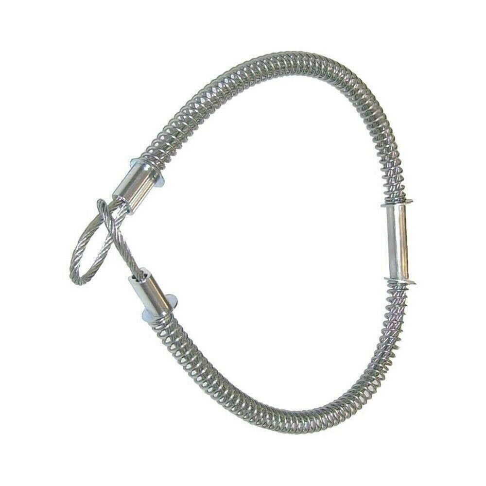 Compressor 3/4" Air Hose Airline Plant Safety Coupling QR Whipcheck Cable NEW