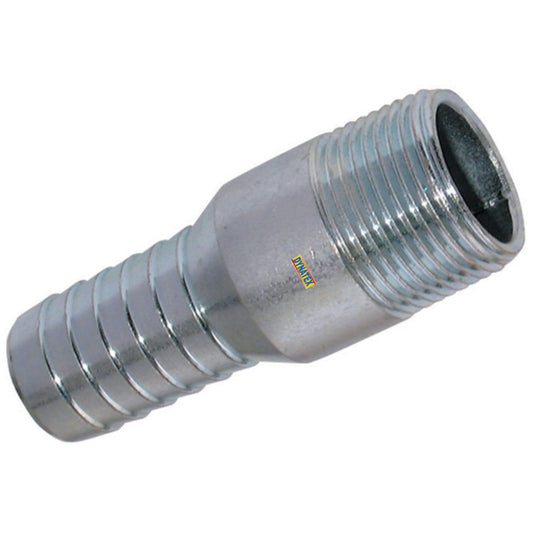 Hose Joiner 4" Suction Hose Clack Foot Valve Tail BSPT Thread Adaptor Connector Swaged
